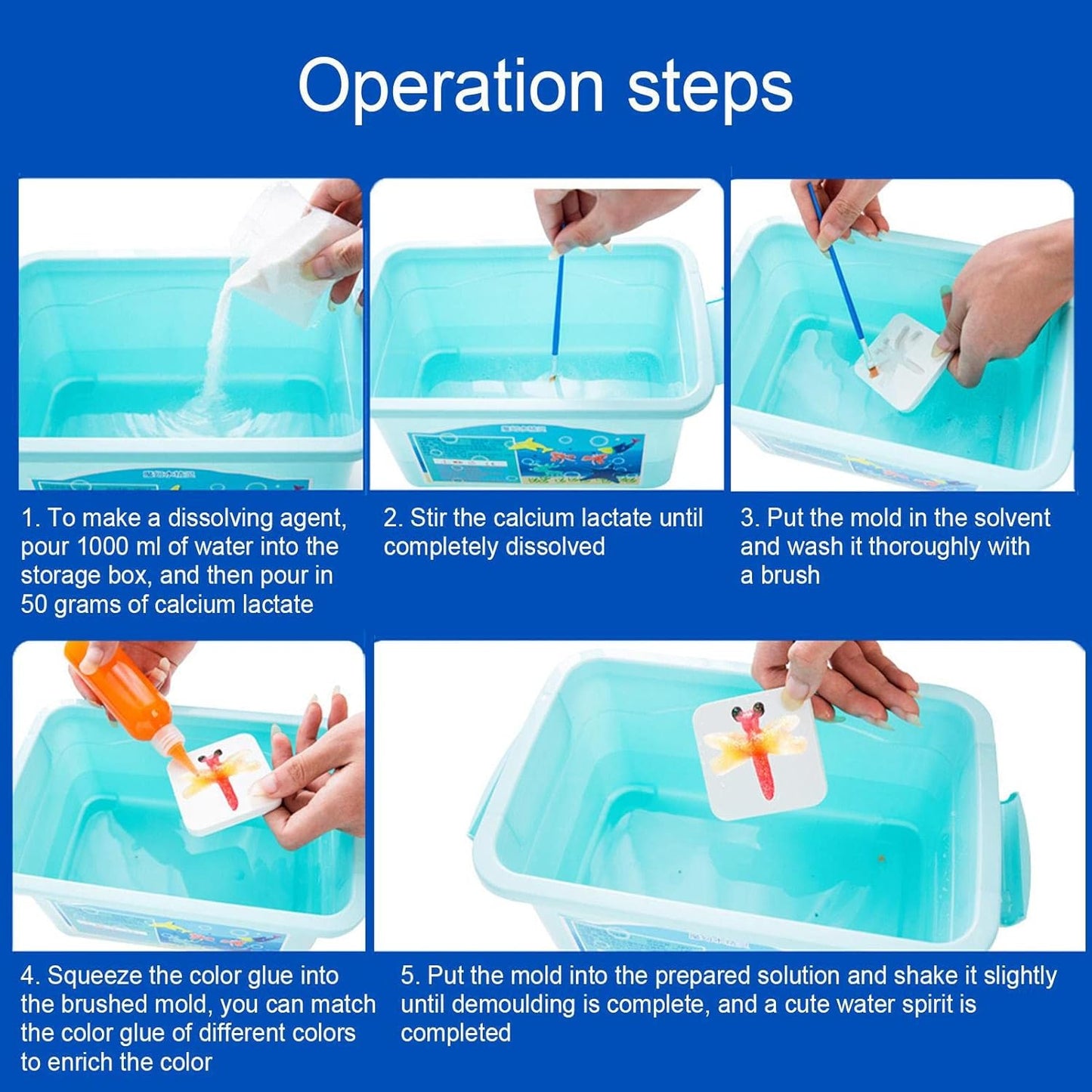 Handmade Water Toys Water Elf Set Ocean - Magic Water