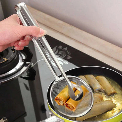 2 IN 1 FRYING TONG | Imported Small Multi-functional 2 in 1