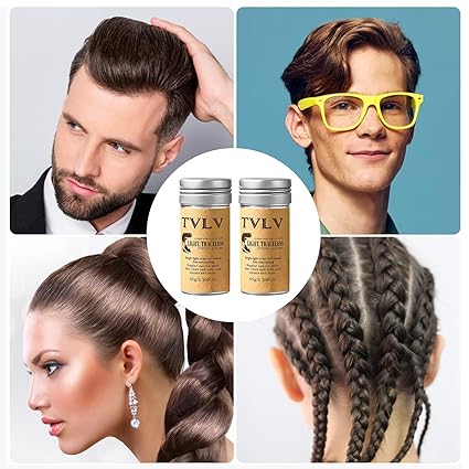 TVLV Hair Wax Stick Broken Hair Finishing Styling Stick for Broken Hair,