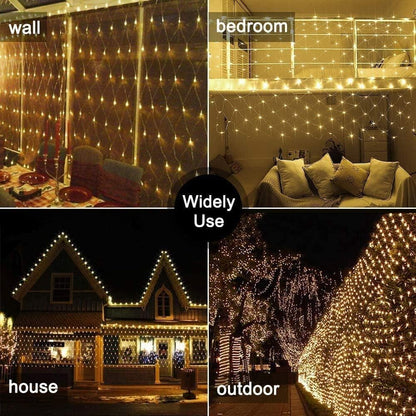 Net Outdoor Mesh Fairy Light For Decoration Waterproof 1.5x1.5 meter Direct electric