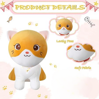 Cute Soft Cat Sitting Stuff Toy / Plush Toy | Cat Stuffed