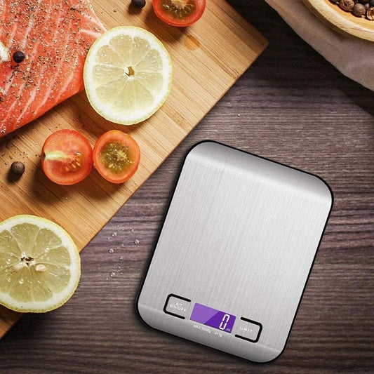 Digital Stainless Steel Kitchen Scale Multifunction Food Scale for Home Kitchen (random
