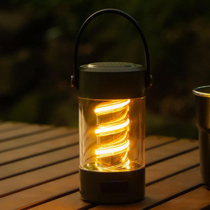 BLUETOOTH SPEAKER CAMPING LIGHTS YD-2312 / Rechargeable Camping Lantern, Waterproof Outdoor Lamp