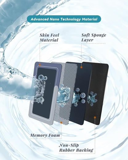 Best Quality Quick-Dry Non-Slip Home Mat Absorbent, Washable Square Floor Mat