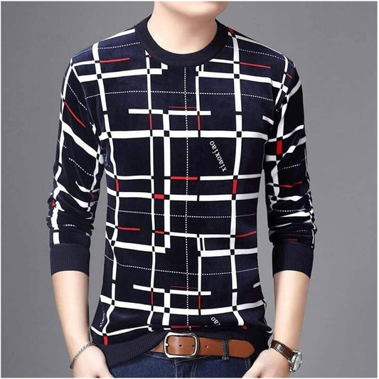 Linning Screen Print full sleeves T shirt For Boys | Casual party
