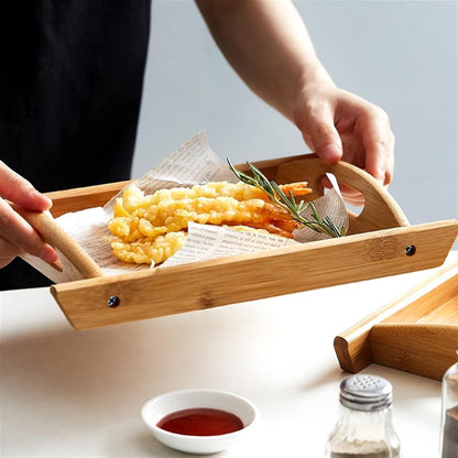 03 Pcs Set Wood Serving Tray For Kitchen | Best Quality Wooden