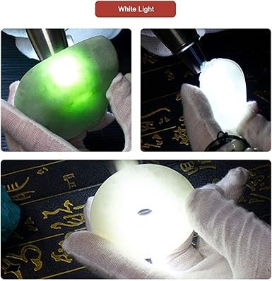 Portable Small Jade Jewelry Gemstone Currency Notes Identification Led Flashlight | Gemstone