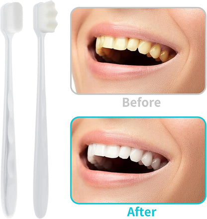 Micro Nano Tooth Brush for Sensitive Gums Toothbrush with Extra Soft Floss
