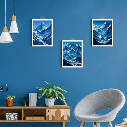 (10 Pcs) Self Adhesive Wall Screws Self Adhesive Hanging  Adhesive Screws