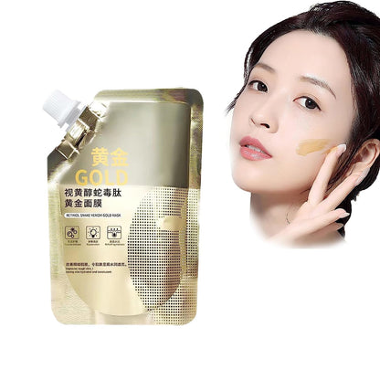 Retinol Snake Venom Peptide Gold Mask Moisturizing Anti-aging Anti-wrinkle Brightening Oil Control