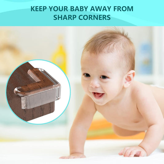 4PCS Set Child Protection Angle Corner Protector Baby Safety Corner Protector- silicone