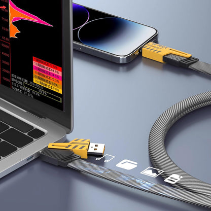 4-in-1 Multi USB Charging Cable USB-C to USB-C, USB-C to Lightning,