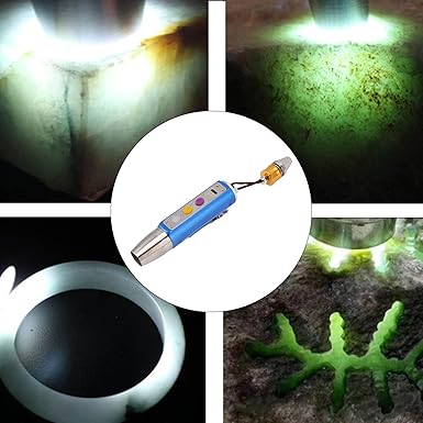 Portable Small Jade Jewelry Gemstone Currency Notes Identification Led Flashlight | Gemstone
