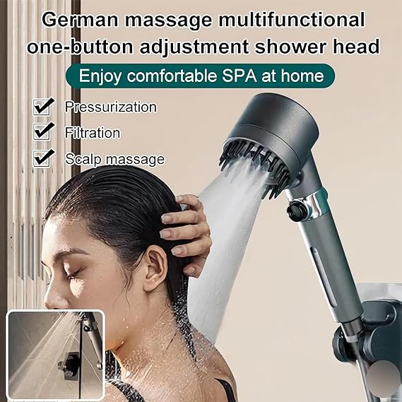 3 Modes Shower Head High Pressure Shower head | Multifunctional Massage Shower,