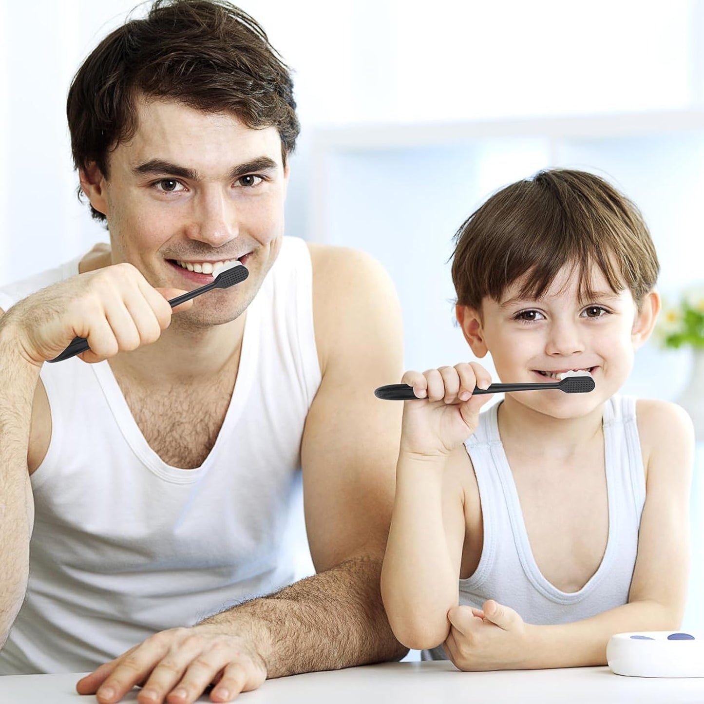 Micro Nano Tooth Brush for Sensitive Gums Toothbrush with Extra Soft Floss