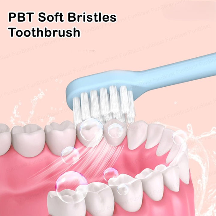 CHOFN Kids Toothbrush Set (312 Years) Soft Bristles with Toy Car