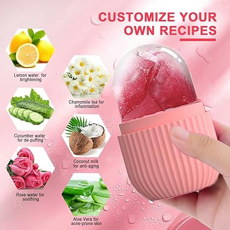 Combo pack Marble Jade Roller | Ice Roller Facial Massage | Derma