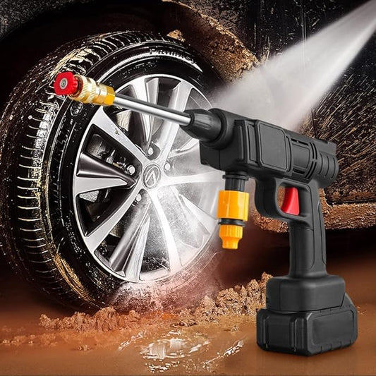 Automatic Cordless Wireless Car Wash Spray Gun High Pressure 48v Lithium Water