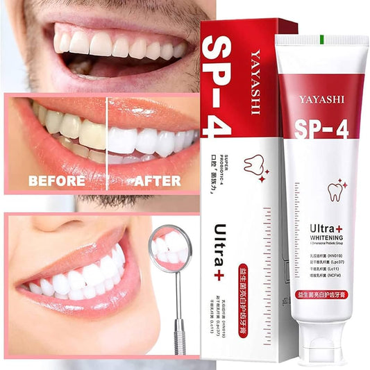 Yayashi Sp-4 Ultra Whitening Toothpaste Probiotic Stain Remover / Stain Removing