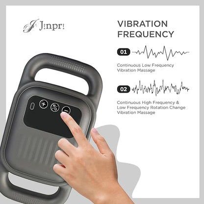 Blue idea Deep Tissue Massage Gun with 4 Heads - Muscle Massager