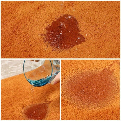 Soft Super Absorbent Bathroom/ door Mat Non-slip 40x60cm (random color)