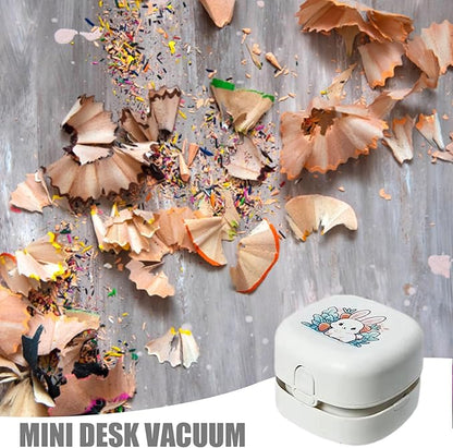 Mini table desktop vacuum cleaner (random color)