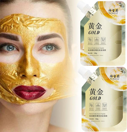 Retinol Snake Venom Peptide Gold Mask Moisturizing Anti-aging Anti-wrinkle Brightening Oil Control
