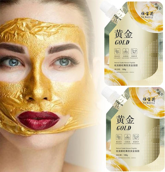 Retinol Snake Venom Peptide Gold Mask Moisturizing Anti-aging Anti-wrinkle Brightening Oil Control
