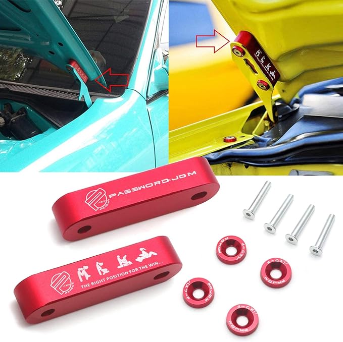 Car Hood Spacer Riser Kit | Vehicle Hood Bonnet Vent Space Modification