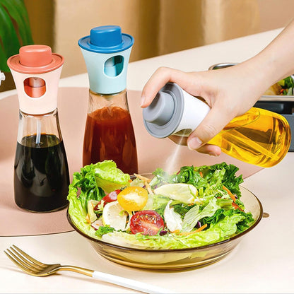 Oil Spray Dispenser / Oil Spray Bottle Pump for Cooking, BBQ, Baking,