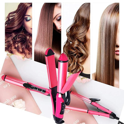 Hair Straightener| 2 in 1...Hair straightener and curler.