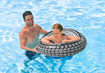 Intex Giant Tire Tube 36 Inch Swim Ring For Summer | Swimming