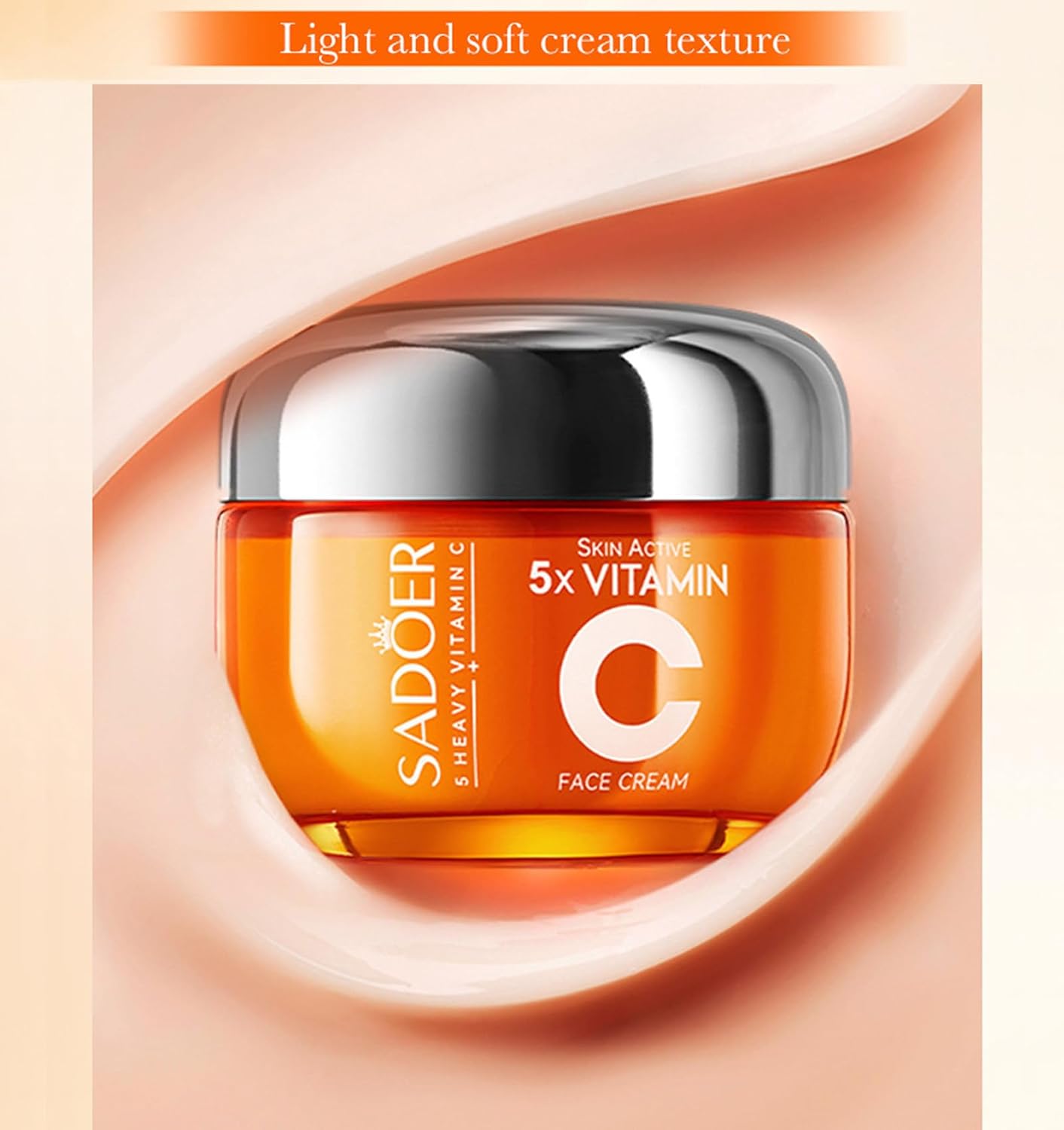 Sadoer 5x Vitamin C Skin Active whitening Cream | Vitamin C Hydrating