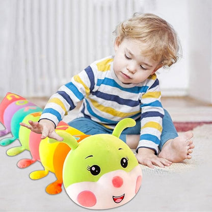 Caterpillar Figures Plush Toy - Stuffed Charm Caterpillar Pillow Toy | Colorful