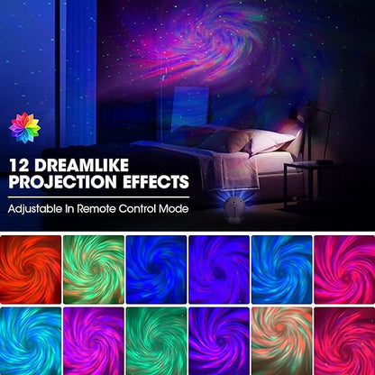 Astronaut Star Projector, Kids Night Light, Nebula Projector Light. Galaxy Bedroom Projector,