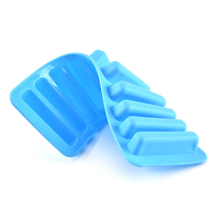 10 Grids Stick Shape Ice Tray Non-Stick | 10 Hole Finger Shape