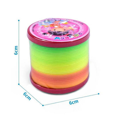 Magic Slinky Rainbow Springs Bounce Fun Toy For Kids | Magic Rainbox