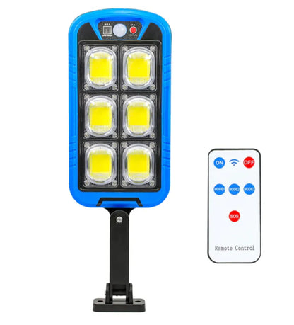 Solar Street COB Light With Sensor ZB-150B | Motion Sensor Security Streetlights