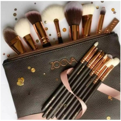 Zoeva 15 Pcs Premium Brush Set Elevate Your Makeup Game Today