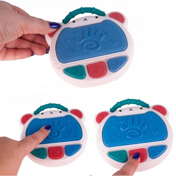 Flash Drum Toy for Kids - Early Education Drums Piano Musical Instrument