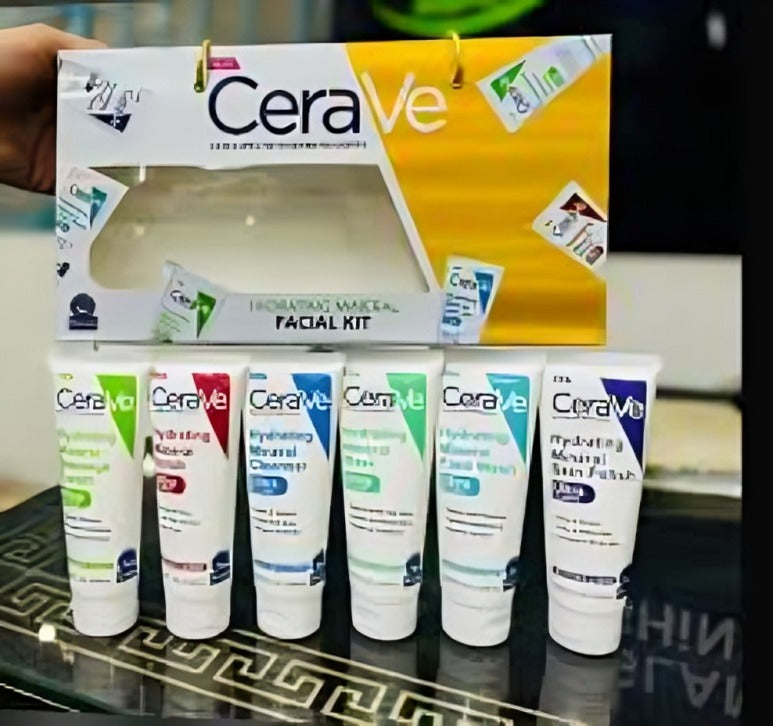 Pack of 6 CeraVe Hydrating Mineral Facial Kit | Best Quality Hydrating