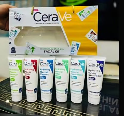 Pack of 6 CeraVe Hydrating Mineral Facial Kit | Best Quality Hydrating