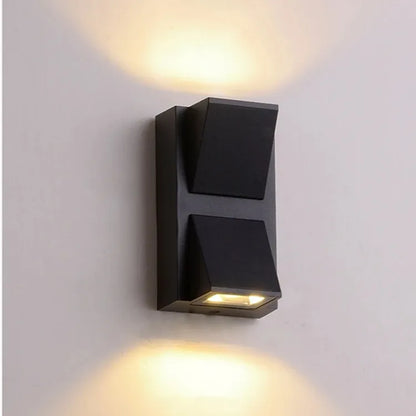 K Shaped Double Led Two Side Waterproof LED Outdoor Light | Wall