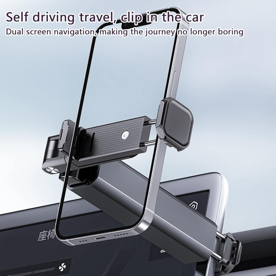 Universal Phone Holder Travel Essentials Flexible 360 Degree Rotation Hands-Free Airplane Phone