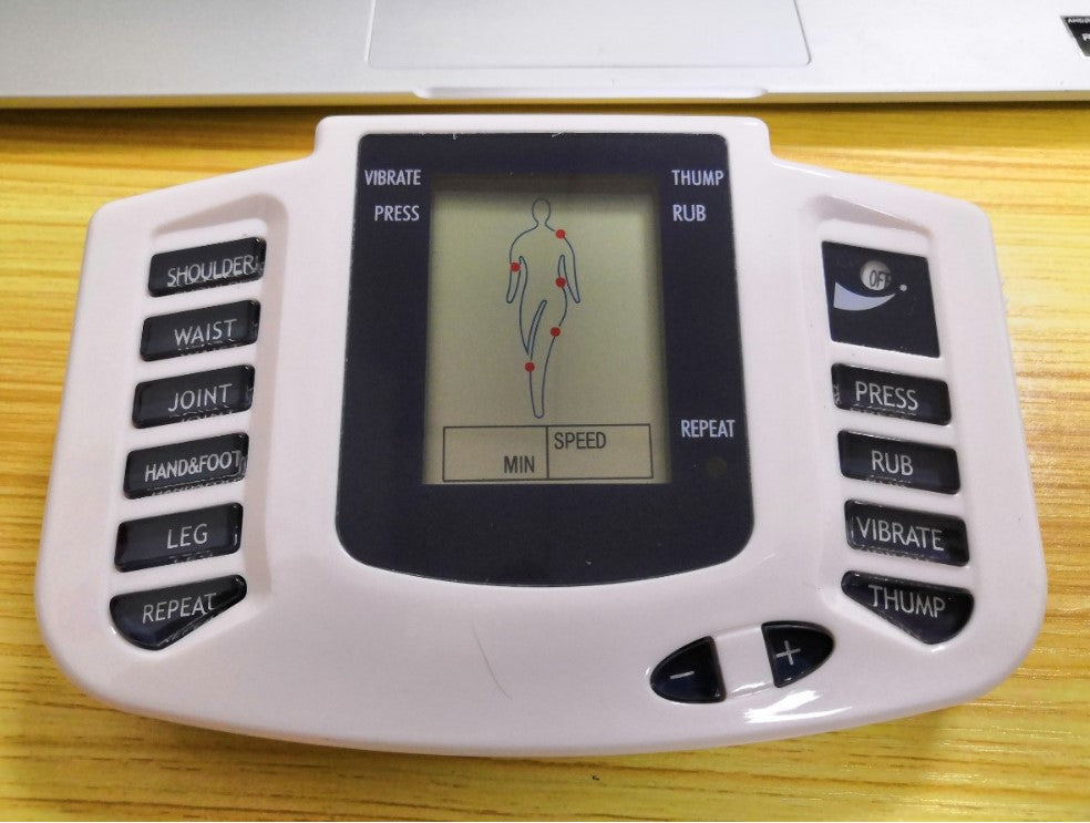 Electronic Pulse Massager Therapy Machine Full Body Pain Relief Device with