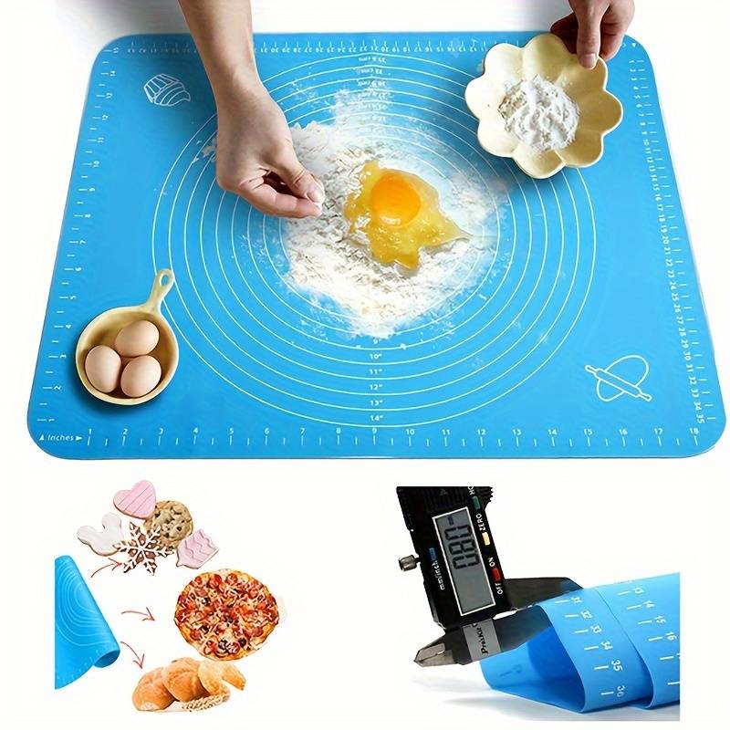 Silicone Baking Mat With Measurements Heat Resistant Cookie Sheet Oven Liner |