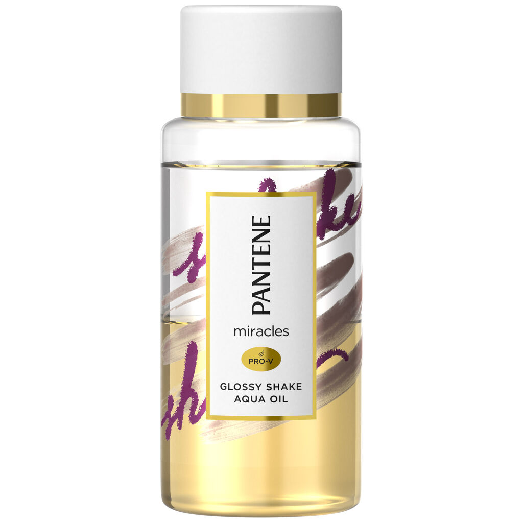 Pantene Original Non-Rinse Treatment, Glossy Shake Aqua Oil Frizz Control &amp;