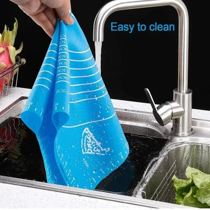 Silicone Baking Mat With Measurements Heat Resistant Cookie Sheet Oven Liner |