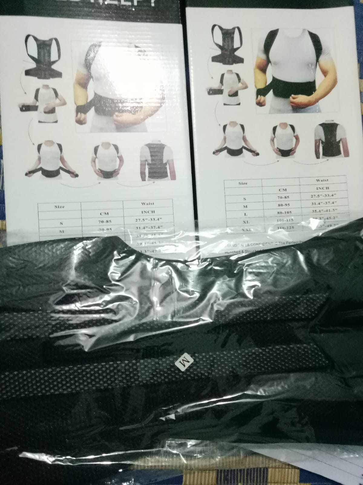 Back pain relief posture corrector belt