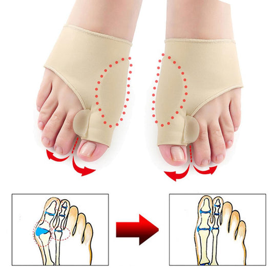 Smart Care Bunion Support Foot Mate Correction Socks Toes Separator Feet Care